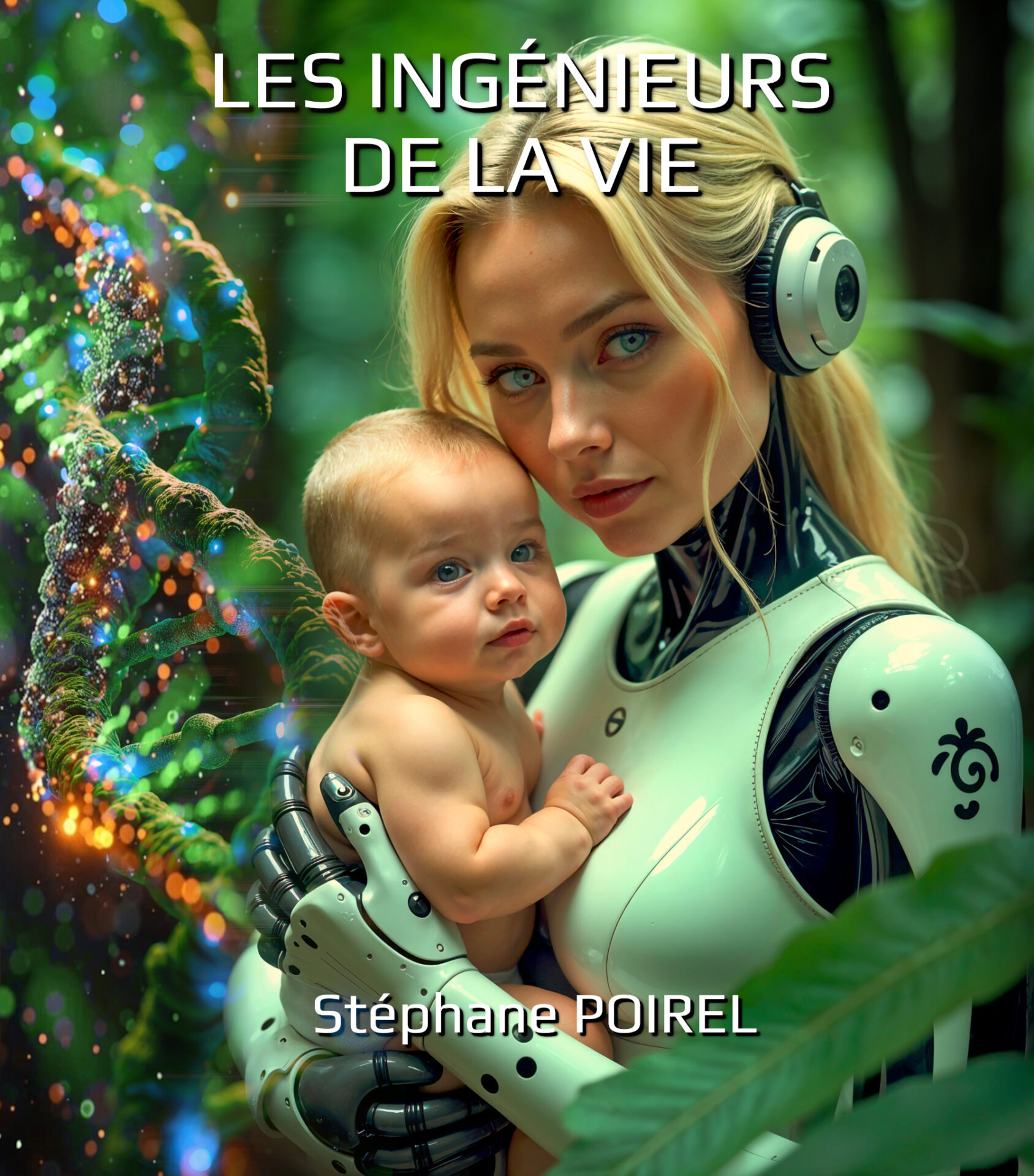 Roman d'anticipation LES INGÉNIEURS DE LA VIE, 1ère de couverture